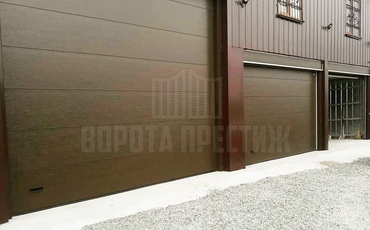 большие и маленькие гаражные ворота