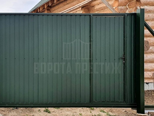 Экономичные механические ворота для частного дома ОТ-250 - фото 3